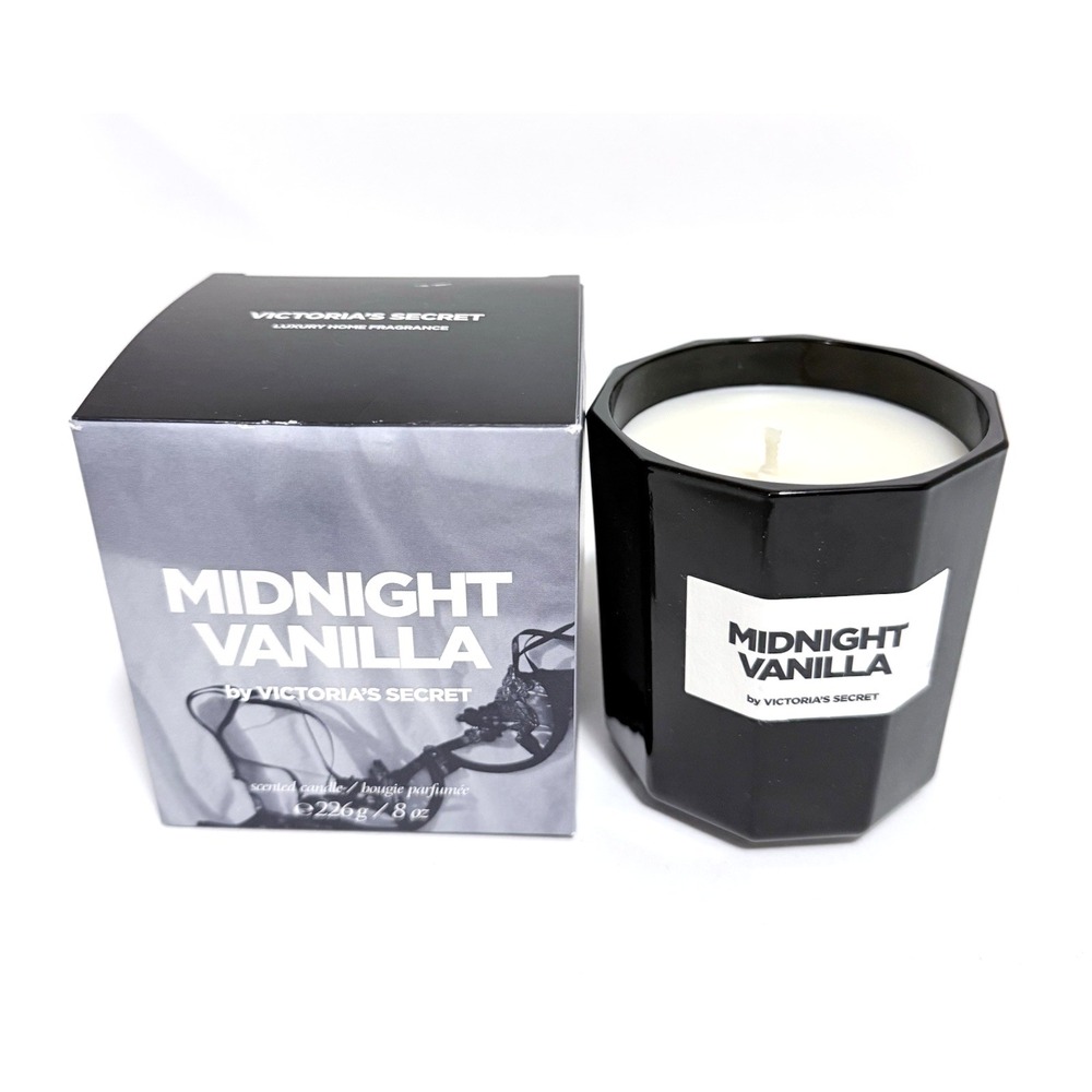 Victoria's Secret Midnight Vanilla Single Wick Candle